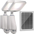 eLEDing Solar Power Microgrid CREE LED Pure Digital Smart for Dusk to Dawn Motion Activated Security Safety CCTV Street Parking Flood Spot Light(2)