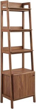 Modway 21' Bookshelf Display Case in Walnut