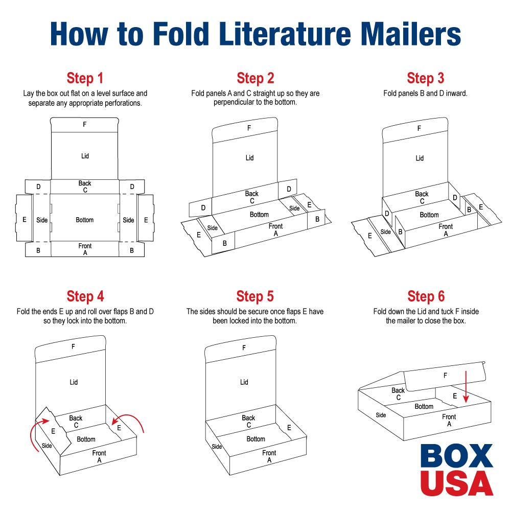 BOX USA Shipping Boxes Small 13'L x 13'W x 2'H 50-Pack, Cardboard Box for Shipping, Moving, Mailing, Packing, Packaging and Storage