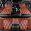 Car Floor Mats for Benz GLE 350/450/53 AMG/580/63 AMG S 2020 2021 2022 2023 2024 Custom Full Coverage Protective Carpet Mat Front and Rear Foot Pads Accessories,BeigeNO.74(Brown)