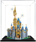 Display Case for Lego Disney Castle 43222, Dustproof, UV-Protected, Custom Fit Showcase, Gifts for Lego Lovers, Storage (Transparent 2mm-85*65*40)