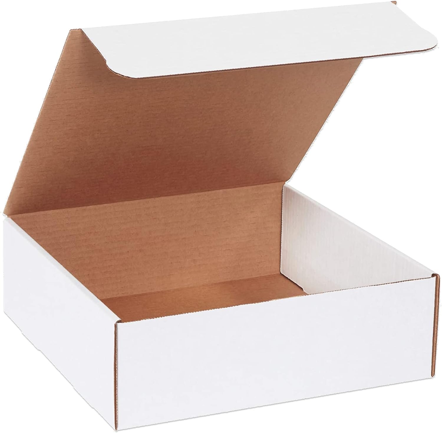 BOX USA Shipping Boxes Small 12'L x 12'W x 4'H, 50-Pack | Corrugated Cardboard Box Mailer for Packing, Moving and Storage 12124