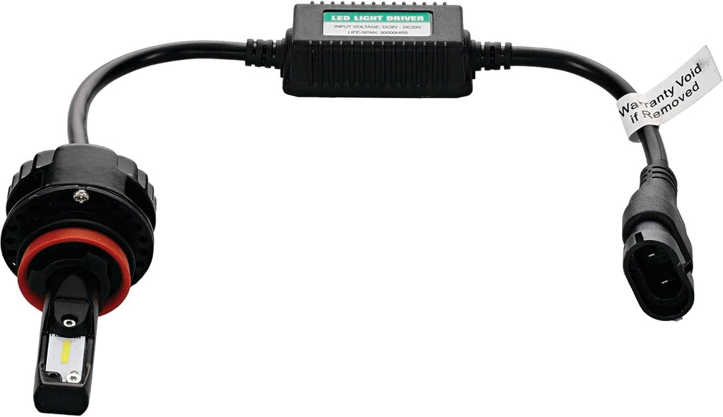 Tiger Lights TLHL-H11 12V LED Headlight Conversion Kit Compatible with/Replacement for General Electric H11 1.2 Amps, 16 Wattage, 1400 Lumens, (2) LED Light Bulbs Off-Road Light