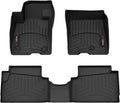 WeatherTech Custom Fit FloorLiners for Ford Maverick Hybrid - 1st & 2nd Row (441745-1-2), Black