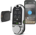 (Refurbished) Lockly Vision Smart Lock with Camera, Video Doorbell Keyless Entry Door Lock Wi-Fi, PIN Genie Keypad, Fingerprint, Auto Lock, Remote Control, Easy Installation, No Monthly Fee