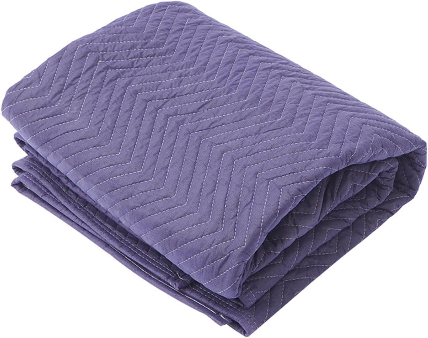Blue Furniture Moving Blankets Heavy Duty 72 X 80/72 X 40, Soundproof Packing Blankets, Acoustic Shipping Blankets, Large Moving Pads(Size:2 Pack,Color:2m X 1.8m)