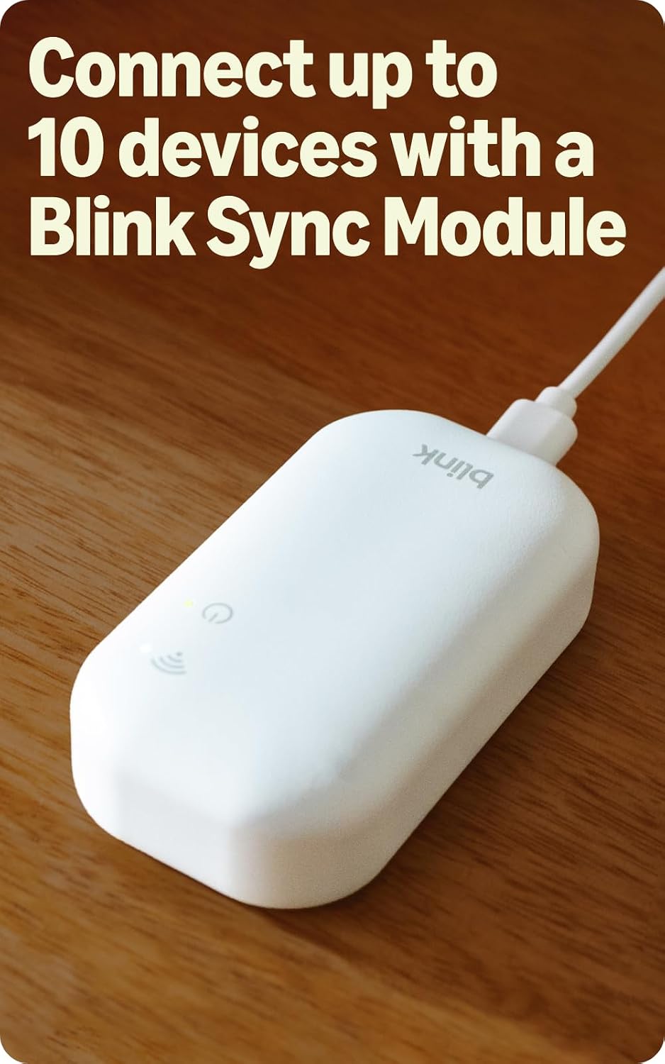 Blink Outdoor 2K+ (newest model) with 1-Year Subscription — 2K video resolution, Color Vision in low light, and noise cancellation. Sync Module included — 2 camera system (Black)