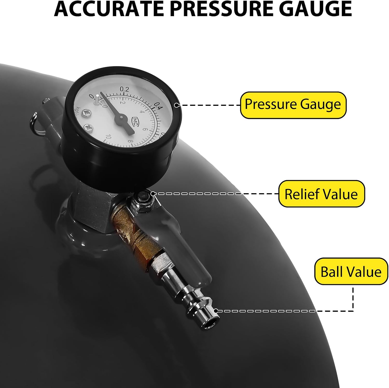 Garvee 20 Gallon Waste Oil Drain Tank, Portable Oil Drain Container, Air Operated Drainer, Fluid Fuel Transfer Drainage, Adjustable Funnel Height with Wheel &15'' Premium Bowl and a Toolbox