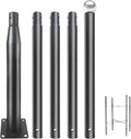 Street Light Pole 16Ft, Street Light Poles for Outdoor Lighting,Solar Pole Accessory for Street, Suitable for Basketball Courts, Parking Lots, Residential Areas, Park (16FT)