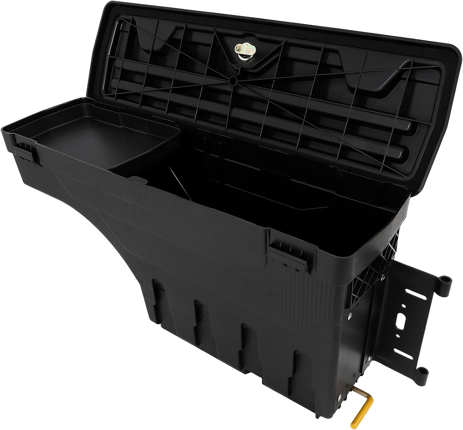 SCITOO Lock And Keys Truck Bed Storage Box Tits For Chevy Silverado 1500 2500 3500 1999-2007,For GMC Sierra 1500 2500 3500 1999-2007 Right Passenger Side