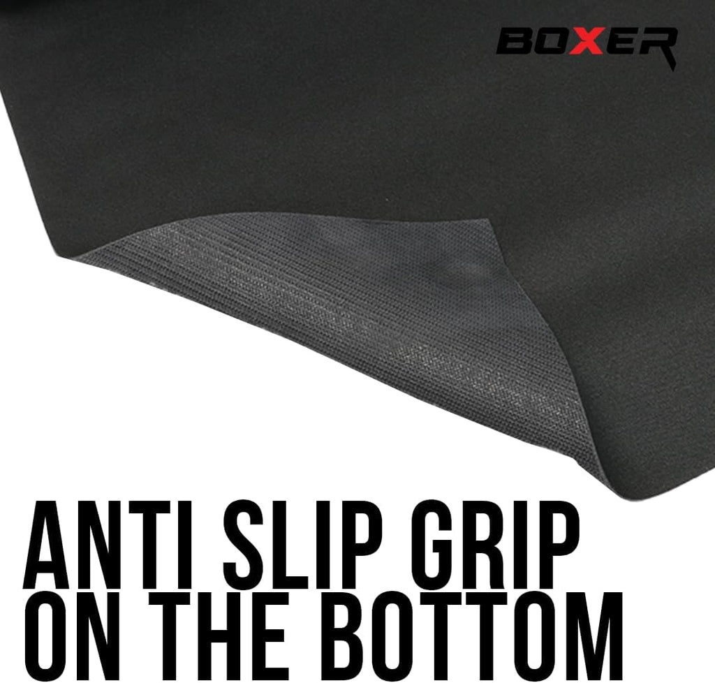 Boxer 27' x 60' Neoprene Floor Runner - Anti-Slip Resistance - Reusable Floor Protection - for Moving, Business, Home, Garage – Blue
