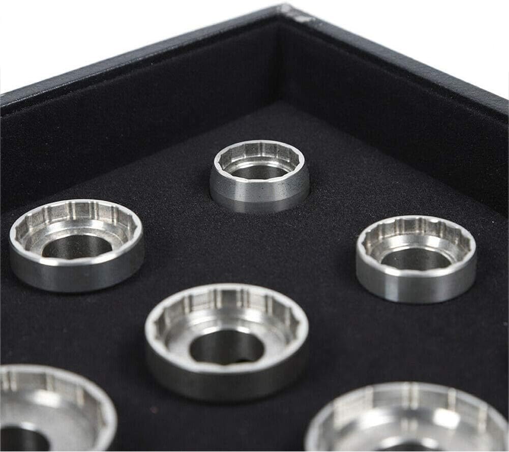 Watch Back Cover Opener Kit with 15 Pcs Dies and Storage Box - Watch Repair Tool for Easy Case Opening