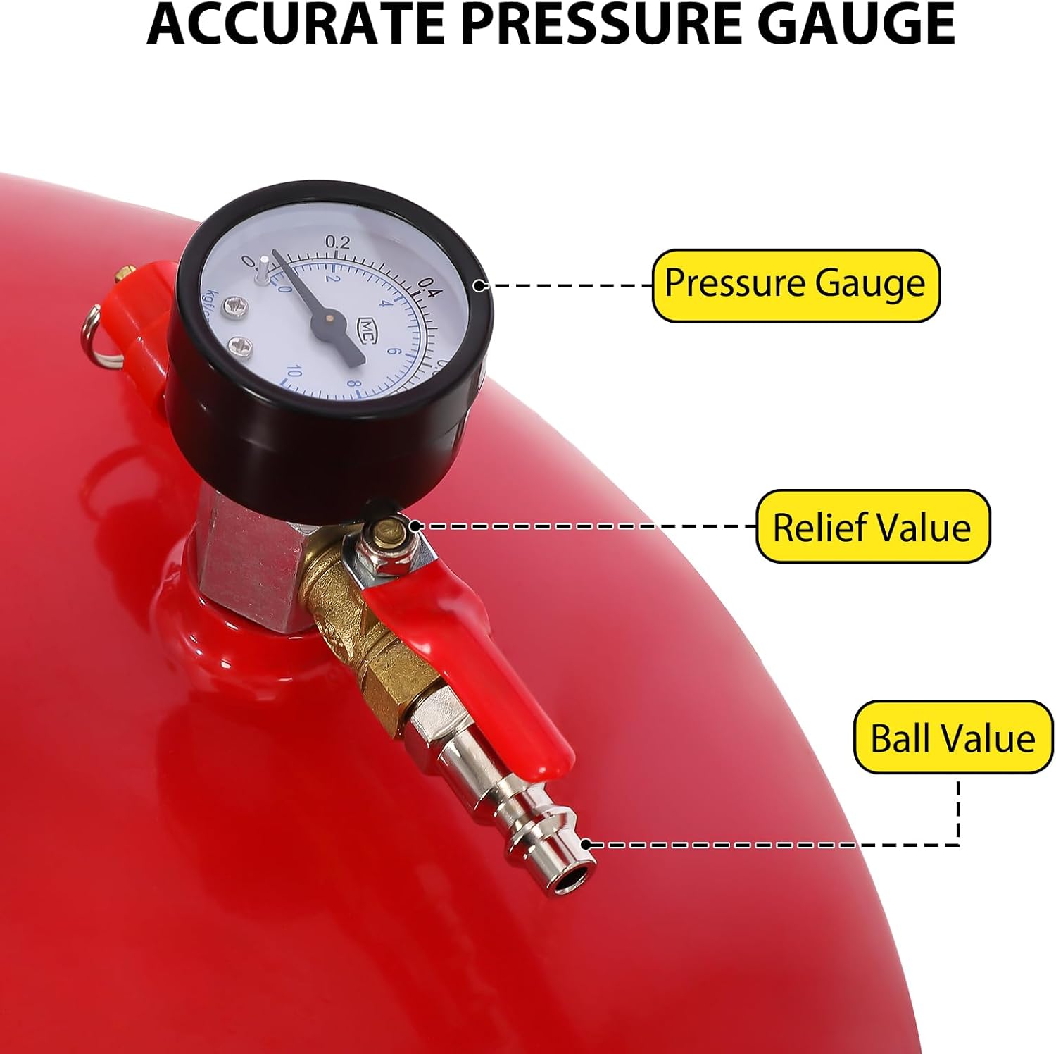 Garvee 20 Gallon Waste Oil Drain Tank, Portable Oil Drain Container, Air Operated Drainer, Fluid Fuel Transfer Drainage, Adjustable Funnel Height with Wheel &15'' Premium Bowl and a Toolbox