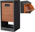 Wall Mount Mailbox for House Outside, Large Capacity Mailboxes, Outside Package Delivery Box for Home, Office, School to Collect Package and Mail, Large