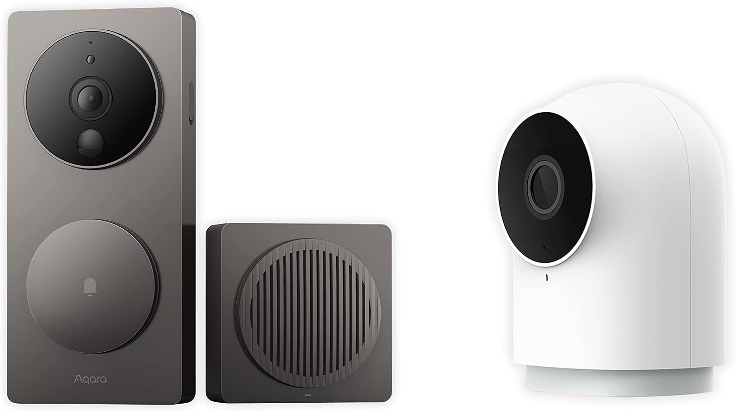 Aqara Video Doorbell G4 (Chime Included) Plus Security Camera Hub Indoor G2H Pro