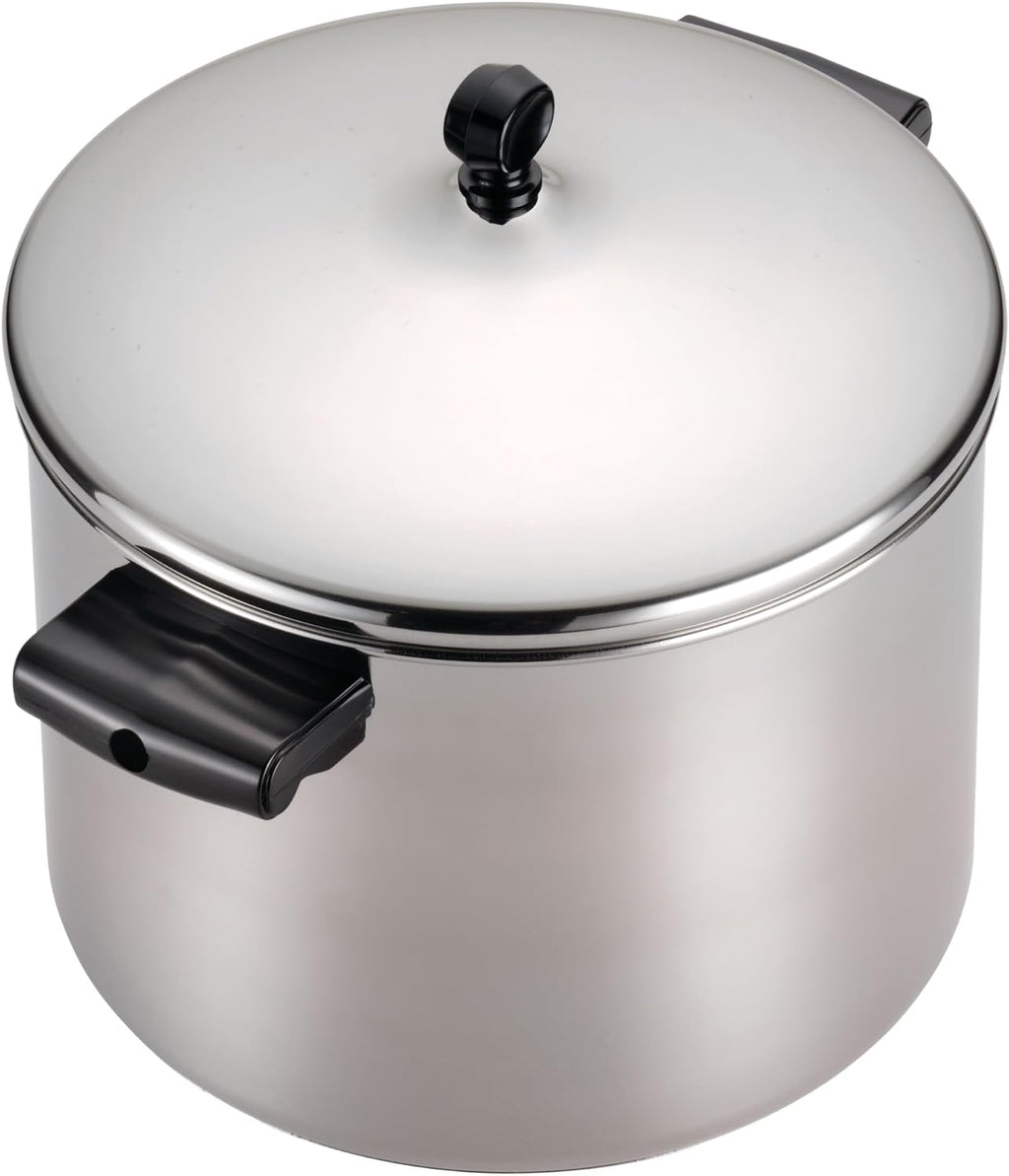 Farberware Classic Series Anniversary Edition Cookware Set, 8-Piece, Stainless Steel Pot and Pan Set