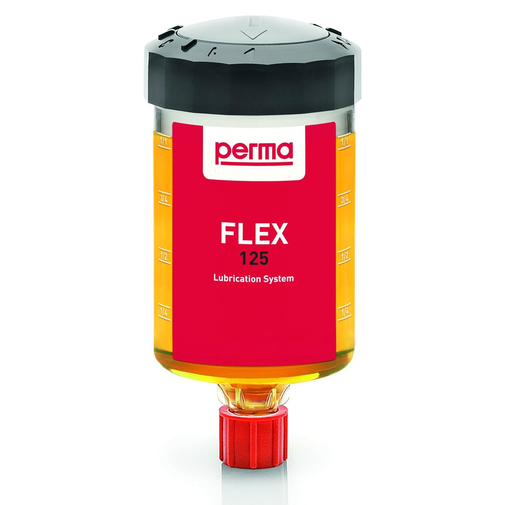 Perma Flex 125ML Single Point Automatic Machine Lubricator (10 Pack) (Select Filling) (Multipurpose Biodegradable Grease SF09)