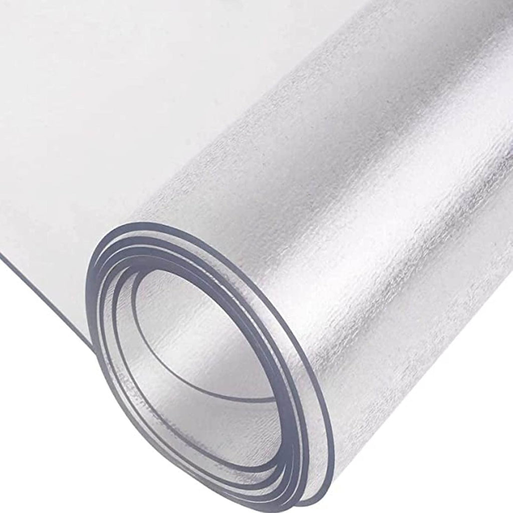 DXZ-Design Clear Carpet Plastic Pads, Transparent PVC Chair Mat for Hard Floors Length 100cm 1.5m 2m 250cm 300cm (Size : 39.4x78.7in/100x200cm)