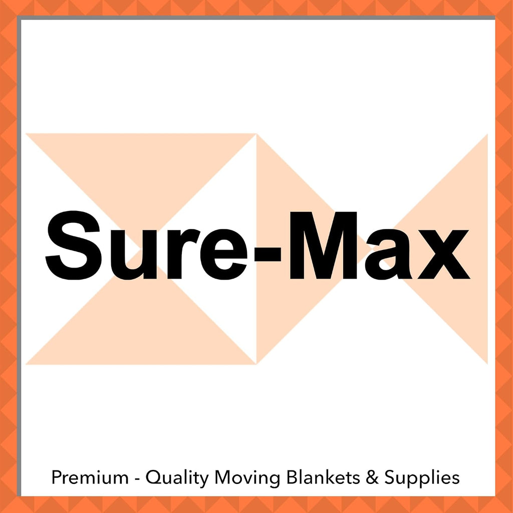 Sure-Max Premium Carton Packing Tape 1.8 mil 330 Feet (110 Yards) - Clear - 4 Cases (144 Rolls Total)