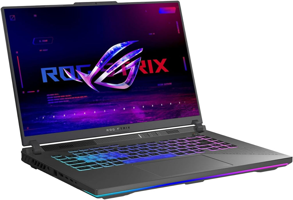 ASUS 2025 ROG Strix G16 Gaming Laptop, 16' 1920 x 1200 IPS 165Hz, NVIDIA GeForce RTX 5060, 5.4Ghz AMD Ryzen 9 9955HX, 24GB DDR5-2TB SSD, HD Audio - Wi-Fi 6E - Bluetooth 5.3 - W11H - Eclipse Gray