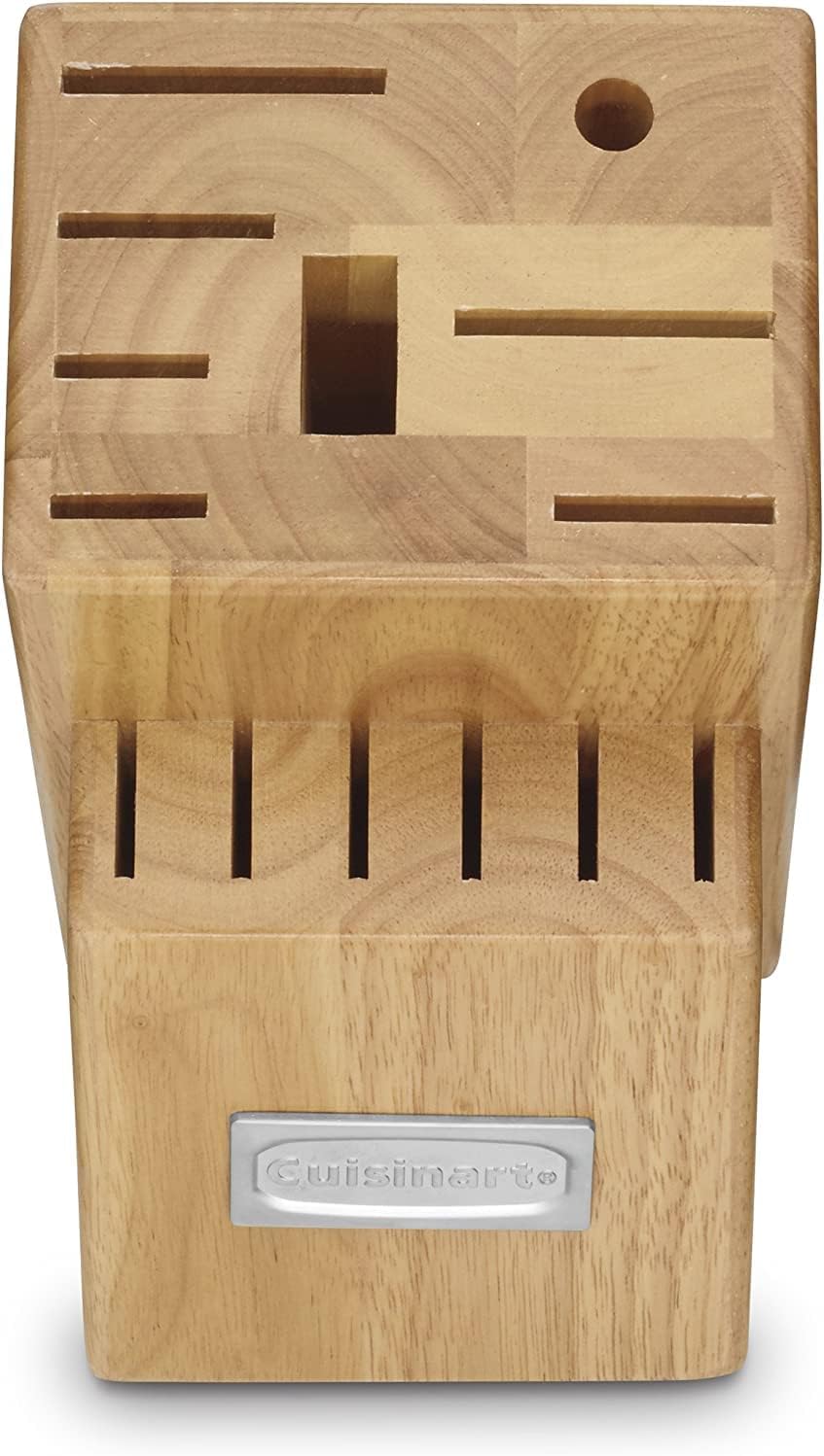 CUISINART Block Knife Set, 15pc Cutlery Knife Set with Steel Blades for Precise Cutting , Lightweight, Stainless Steel, Durable & Dishwasher Safe, C99SS-15P