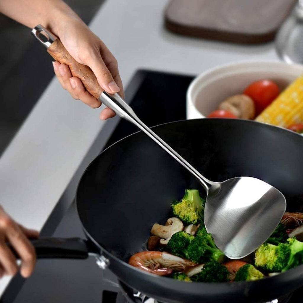 Kitchen Cooking Utensil Set, Non-stick Cooking Kitchen Utensils Spatula Set with Holder, BPA Free Non Toxic Cooking Utensils Set Cookware Set Kitchen Gadgets Tools Set