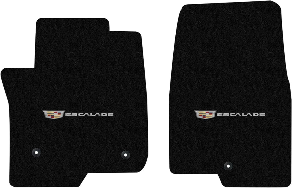 Lloyd Mats Floor Mats for Cadillac Escalade 2021-2026 | 2PC Front Mats | Charcoal | Non-Slip Backing