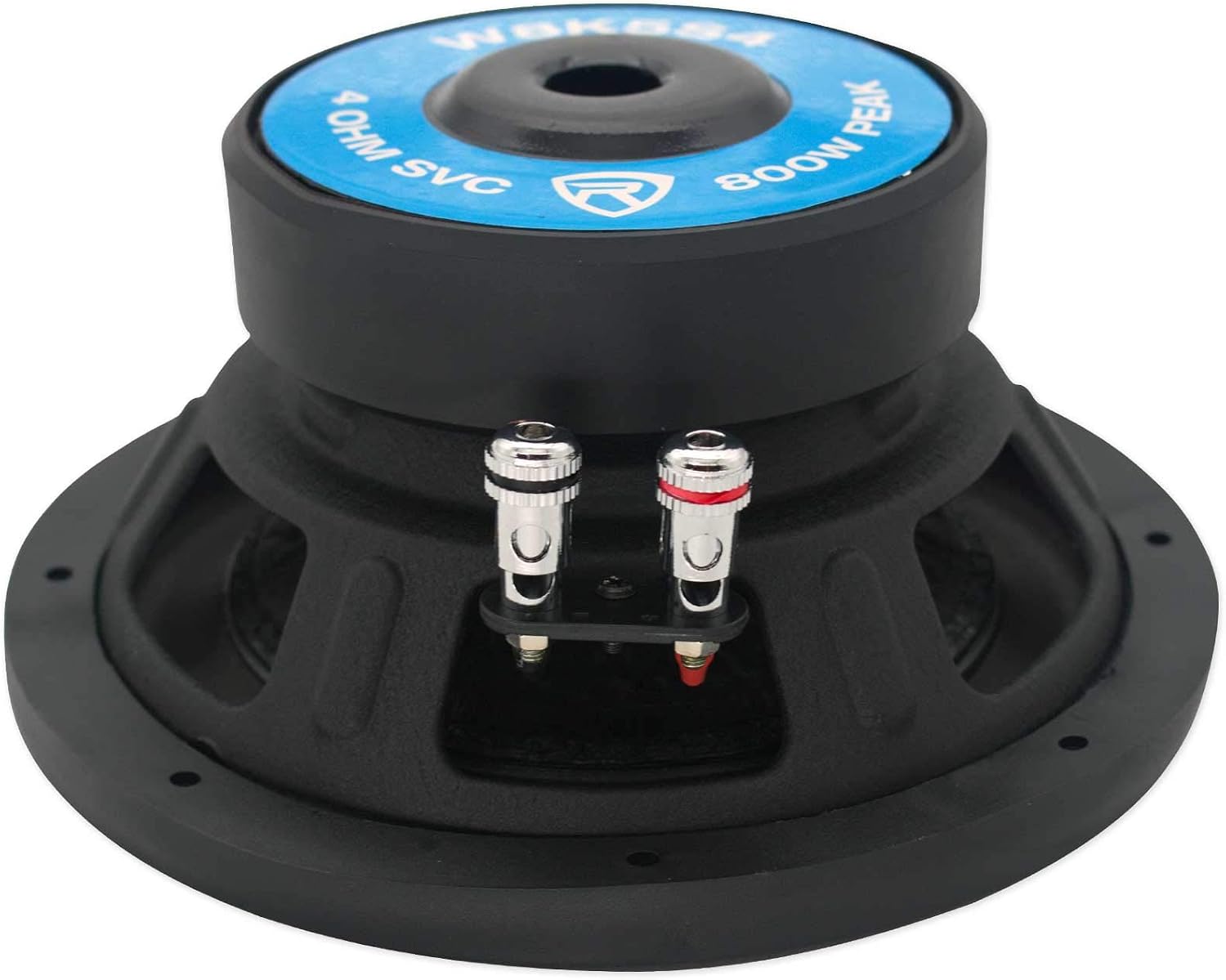 Rockville W8K5S4 Bundle: (4) 8' in 800W Peak / 200W RMS 4-Ohm Car Subwoofers, Quad 8 in Sub Box for Ford F150/F250/F350, 2 Dual Sub Box Install Kits, 7-Items
