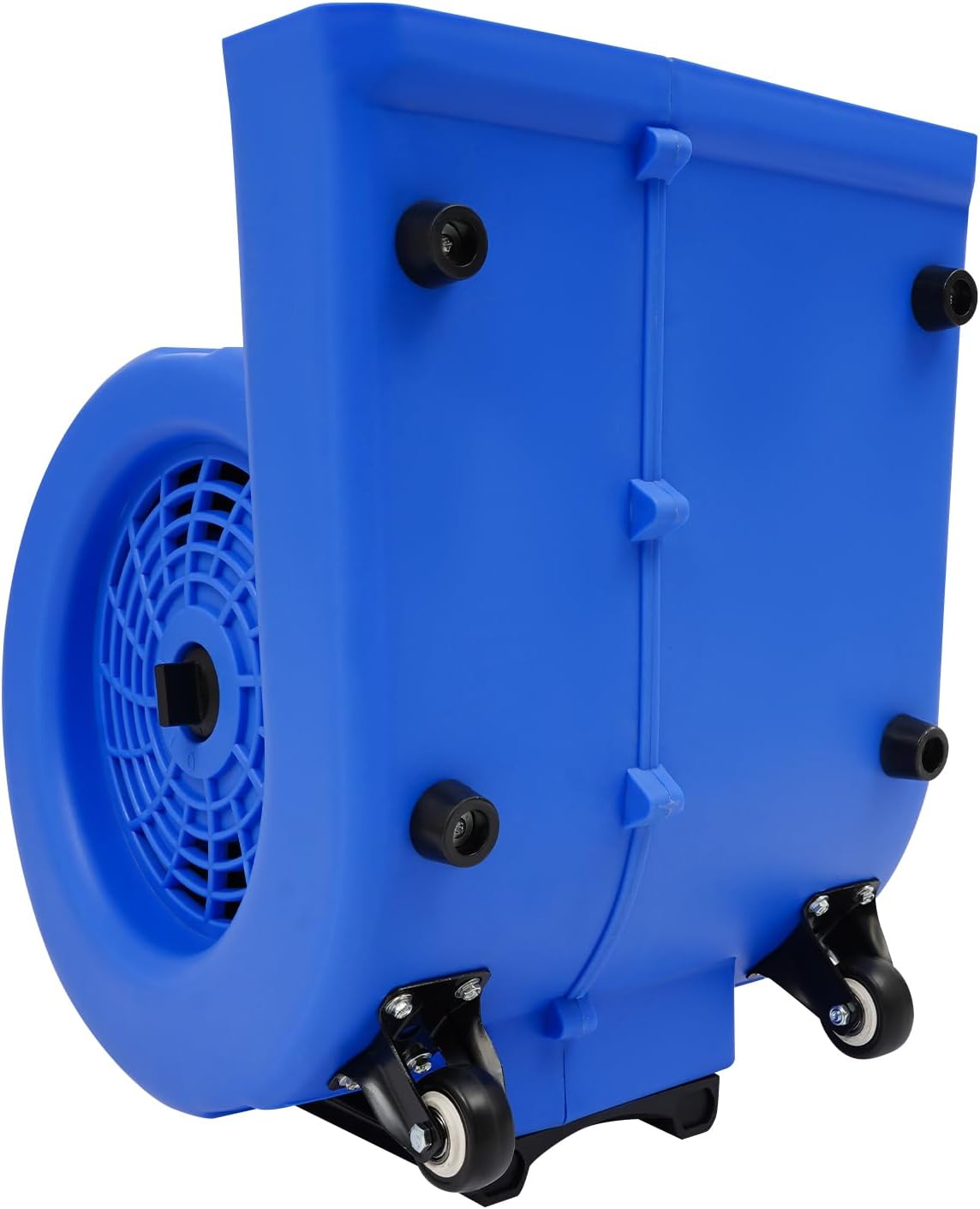 Floor Drying Fan, 750W Centrifugal Air Blower, 110V Floor Blower Fan with 3-Speeds, Adjustable Angles, Timer, Portable with Handle & Wheels, for Commercial Cleaning, Hotel Mall Home
