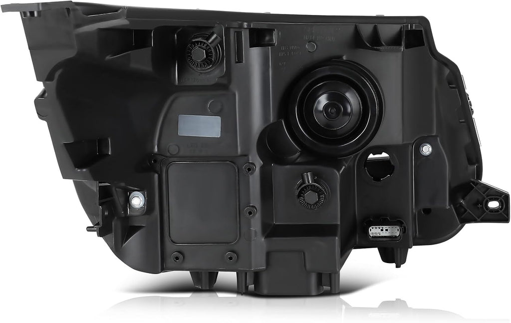 Headlight Fit 2016-2018 for Explorer Black Housing Left Headlight Assembly FB5Z13008B