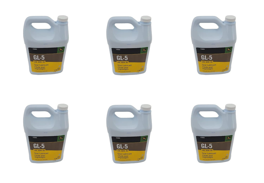 John Deere Original Equipment (6 GALLONS) GL-5 Gear Lubricant - TY26815