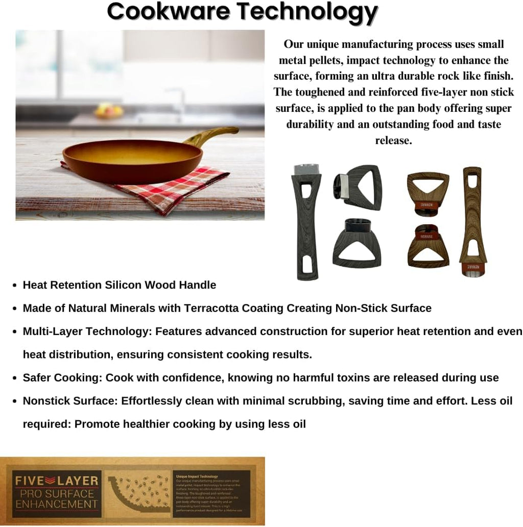 Terracotta 12 Piece Cooking Set with Milk Cup - Purple