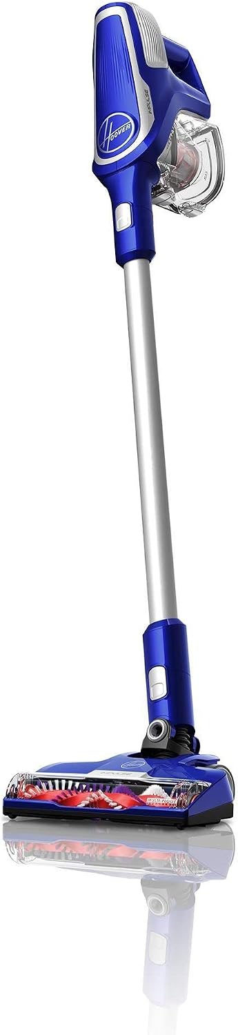 Hoover Impulse Cordless Stick Vacuum Cleaner with Swivel Steering, BH53020, Blue