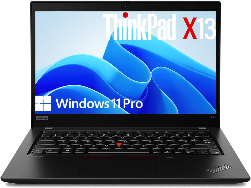 Lenovo ThinkPad X13 Gen1 Laptop, 13.3' Notebook Computer, 10th Gen Quad-Core i5-10310 up to 4.4 GHz, 16GB RAM, 512GB SSD, HDMI, Windows 11 Pro(Renewed)