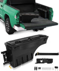 SCITOO Truck Bed Tool Box for Toyota Tundra 2007-2020 Left Driver Side,Multi-Compartment Dividers Organized Storage,Heavy Duty & No-Drill Installation