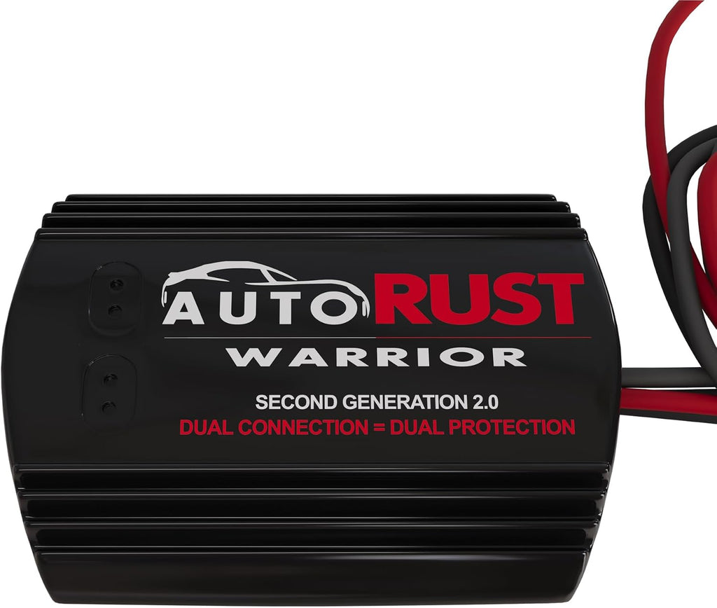 Second Generation (Dual Wire System) Premium Electronic Rust Protection Module for Cars, Trucks, ATVs, Boats & Trailers | Advanced Anti-Corrosion System | Ultimate Rust Control Device