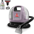 BISSELL Little Green Mini Cordless Portable Carpet and Upholstery Deep Cleaner, Car/Auto Detailer, with HydroRinse Self-Cleaning Tool and 4' Tough Stain Tool, Limited Edition Color Dusk Pink, 4015F