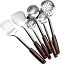 Kitchen Tools Cookware Dining Gadgets Spoons for Cooking Spatulas Stainless Steel Cooking Utensils Spatulas Spoons 6 Pieces Sets