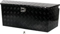 49' Aluminum Tool Box Storage Box with Lock & Keys (50.8x20.3x15.6 inches, 33.7 lbs, Water Resistant, Black)