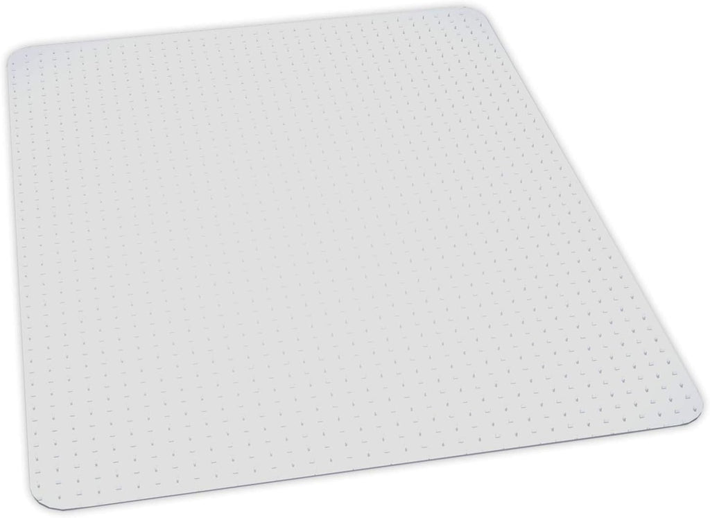ES Robbins Extra High Pile Carpet Chair Mat, Square 60'x60', Beveled Edge