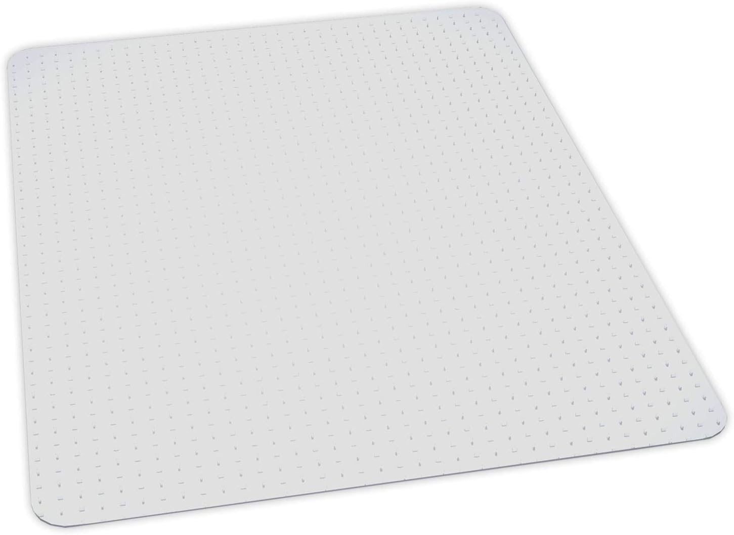 ES Robbins Extra High Pile Carpet Chair Mat, Square 60'x60', Beveled Edge