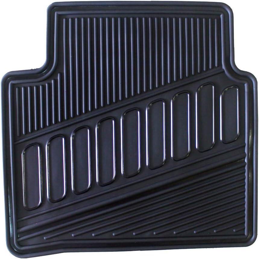 Car Floor Mats for Nissan Maxima OEM Genuine - All Weather-Rubber-Heavy Duty - (2016,2017,2018,2019,2020,2021,2022,2023) Complete Set (Black)