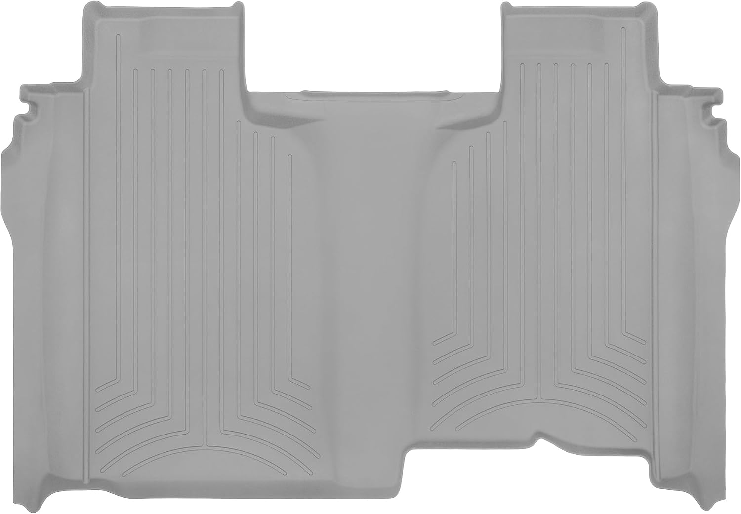 WeatherTech FloorLiner HP Custom Fit Floor Mats for Chevrolet Silverado 2500HD/3500HD, Sierra 1500 Limited, Sierra 1500-2nd Row (4614365IM), Grey