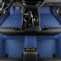 Car Floor Mats for Benz GLE 350/450/53 AMG/580/63 AMG S 2020 2021 2022 2023 2024 Custom Full Coverage Protective Carpet Mat Front and Rear Foot Pads Accessories,BeigeNO.74(Blue)