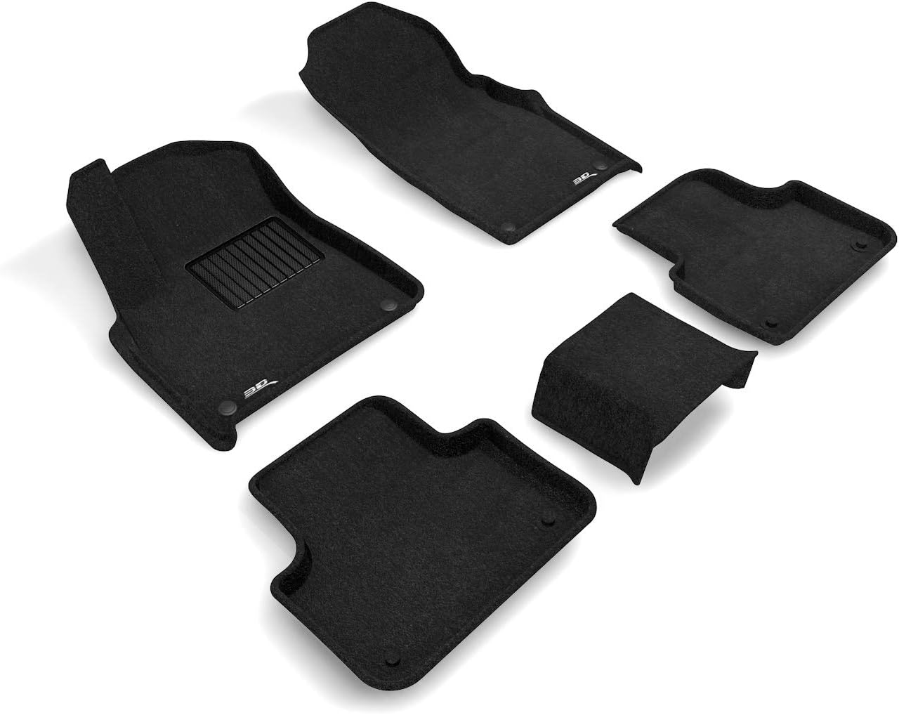 3D MAXpider Audi Q7 (4M) 2017-2023 / SQ7 (4M) 2020-2023 / Q8 2019-2023 / SQ8/RS Q8 2020-2023 Elegant Black R1 R2