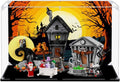 Acrylic Display Case,for Lego 21351 The Nightmare Before Christmas Model, Transparent dustproof Storage Box, Compatible with Lego 21351.(Model Not Included) (2mm-B Back Spray)