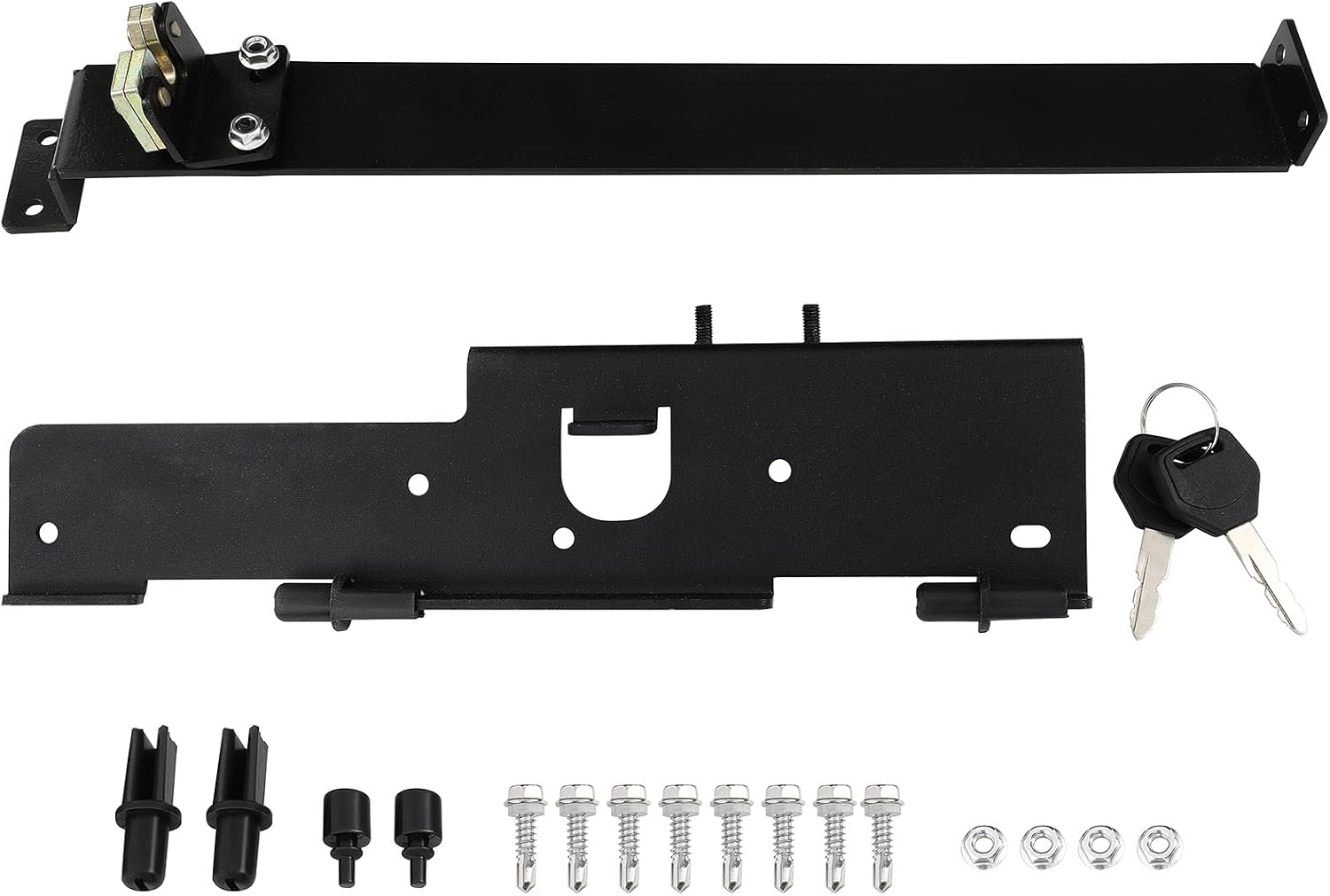 SCITOO Truck Bed Tool Box for Jeep Gladiator 2020-2023 Left Driver Side,Multi-Compartment Dividers Organized Storage,Heavy Duty & No-Drill Installation