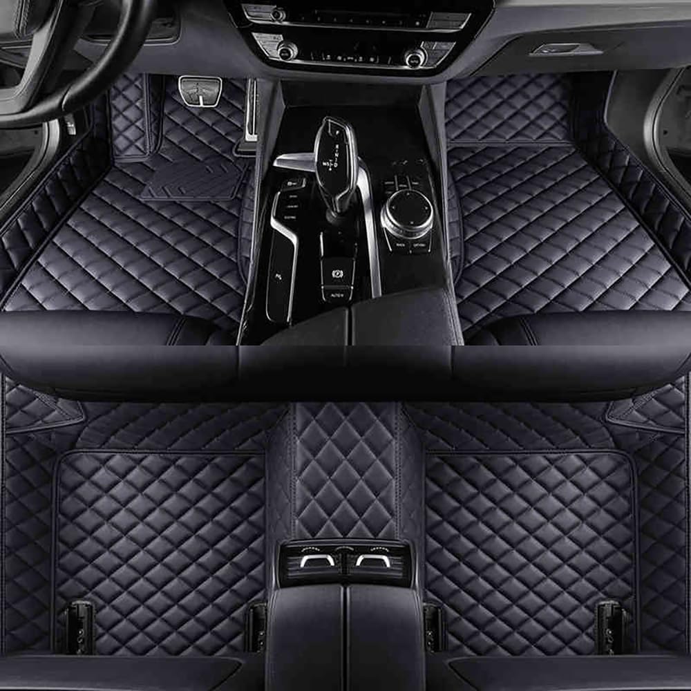 Car Floor Mats for Benz GLE 350/450/53 AMG/580/63 AMG S 2020 2021 2022 2023 2024 Custom Full Coverage Protective Carpet Mat Front and Rear Foot Pads Accessories,BeigeNO.74(Black)