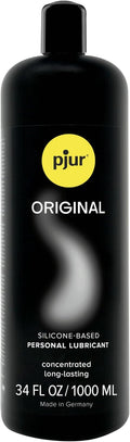 pjur Original Silicone Based Lubricant, Premium Lube for Men, Women & Couples, Odorless, 1L / 34 fl.oz
