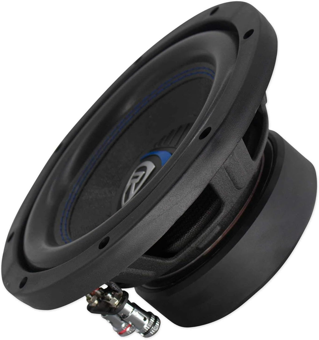 Rockville W8K5S4 Bundle: (4) 8' in 800W Peak / 200W RMS 4-Ohm Car Subwoofers, Quad 8 in Sub Box for Ford F150/F250/F350, 2 Dual Sub Box Install Kits, 7-Items